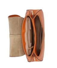 GIANNI CHIARINI HELENA ROUND Bolso de piel con doble bandolera condimentar - Bolsos Mujer - 5