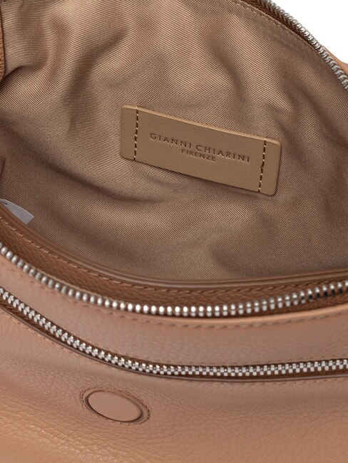 THREE Bolso bandolera, en piel. arcilla - Bolsos Mujer