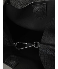 GIANNI CHIARINI DUA Bolso bandolera grande de piel negro - Bolsos Mujer - 4