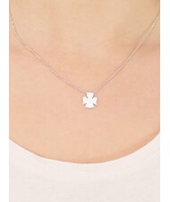 AMEN COCCOLE Collar de plata con angelito - Collares