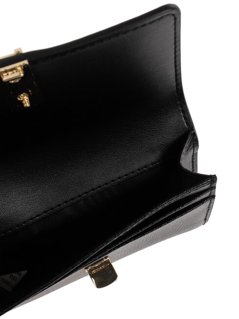 IRIDE Cartera de cuero negro - Carteras Mujer