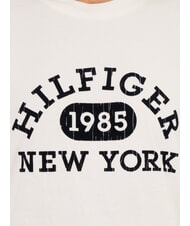 TOMMY HILFIGER TH Camiseta de manga corta de corte regular blanco antiguo - camiseta - 3