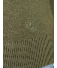 CALVIN KLEIN CK JEANS  verde oliva oscuro - Su&eacute;teres de los hombres - 3