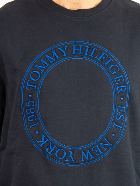 TH Sudadera de cuello redondo para hombre con logo cielo del desierto - Sudaderas