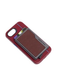 PIQUADRO BLACK SQUARE tarjetero de cuero y aluminio CUERO - Carteras Hombre - 3