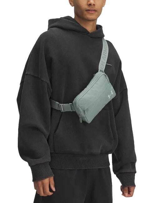 ESSENTIAL riñonera impermeable verde sílice - Riñoneras