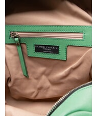 GIANNI CHIARINI SAFFIANO Mochila de cuero menta - Bolsos Mujer - 4