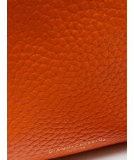 GIANNI CHIARINI FRIDA Bolso bandolera de piel con doble cremallera coral - Bolsos Mujer - 3