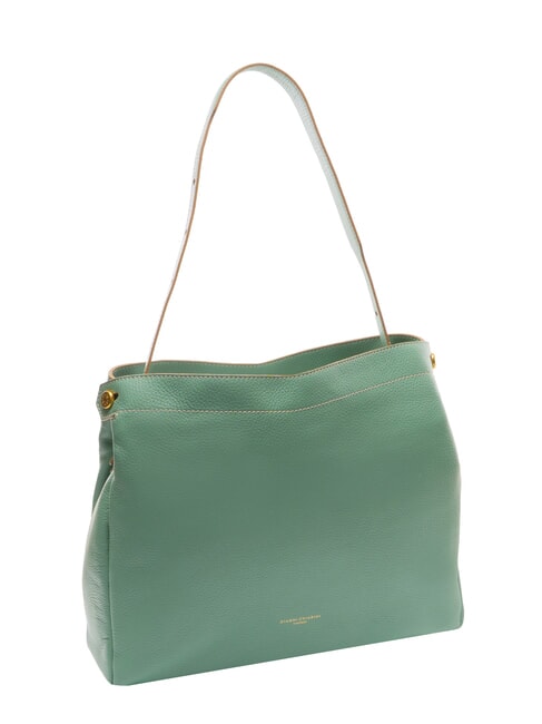 OTTAVIA  Bolso bandolera, en piel. menta - Bolsos Mujer