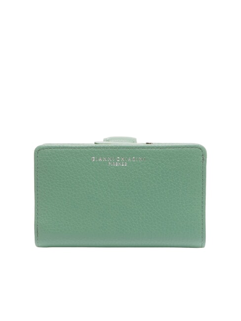WALLETS Cartera de cuero menta - Carteras Mujer