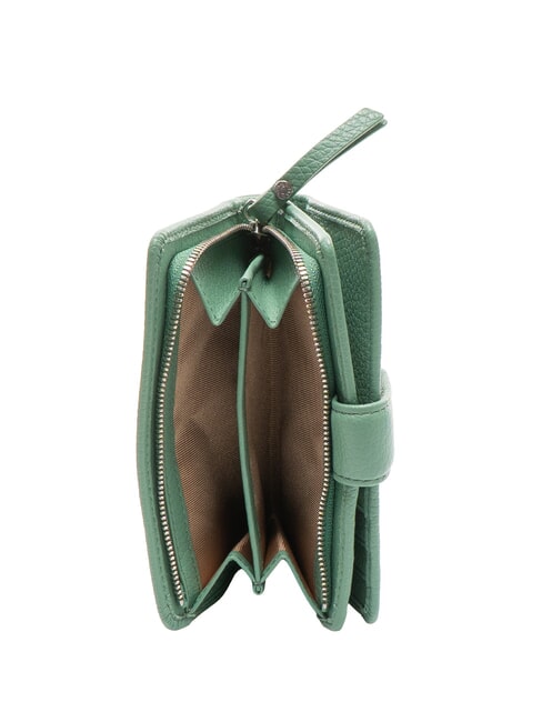 WALLETS Cartera de cuero menta - Carteras Mujer