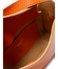 GIANNI CHIARINI PENELOPE Bolso bandolera de piel con bandolera naturaleza coralina - Bolsos Mujer - 4