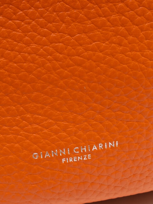 DORY Bolso bandolera de piel naturaleza coralina - Bolsos Mujer