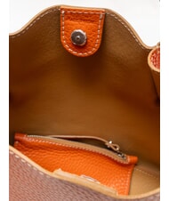 GIANNI CHIARINI DORY Bolso bandolera de piel naturaleza coralina - Bolsos Mujer - 5