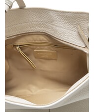 GIANNI CHIARINI MINERVA Bolso de hombro de piel arena - Bolsos Mujer - 5