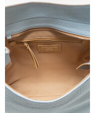 GIANNI CHIARINI MINERVA Bolso de hombro de piel cielo - Bolsos Mujer - 5