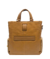 PIQUADRO CAMPIONARIO - RONNIE Porta PC de cuero Bora amarillo - Bolsos Mujer - 4