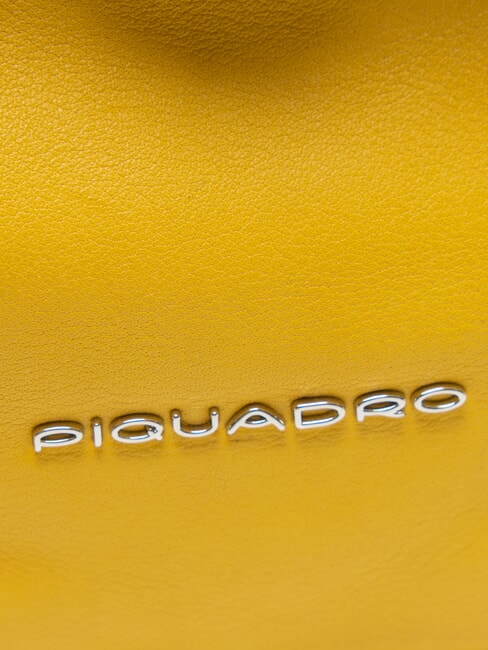 CAMPIONARIO -  DAFNE  Un solo hombro de cuero amarillo - Bolsos Mujer