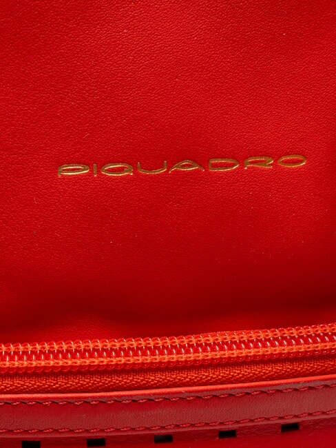 CAMPIONARIO - IPAZIA Bolsa de compras de cuero ROJO - Bolsos Mujer