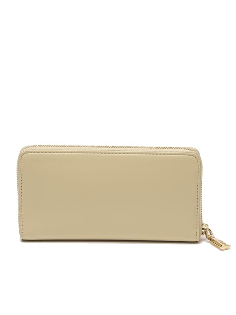 SCRIPT Cartera grande con cremallera beige - Carteras Mujer