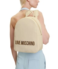 LOVE MOSCHINO BOLD LOVE Mochila Marfil - Bolsos Mujer - 6