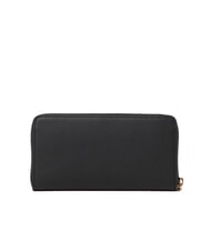 LOVE MOSCHINO LOVE EMBOSSED Cartera grande con cremallera negro - Carteras Mujer - 3