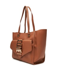 LOVE MOSCHINO LOVEBUG Bolso bandolera de compras con bolsillo camello - Bolsos Mujer - 2