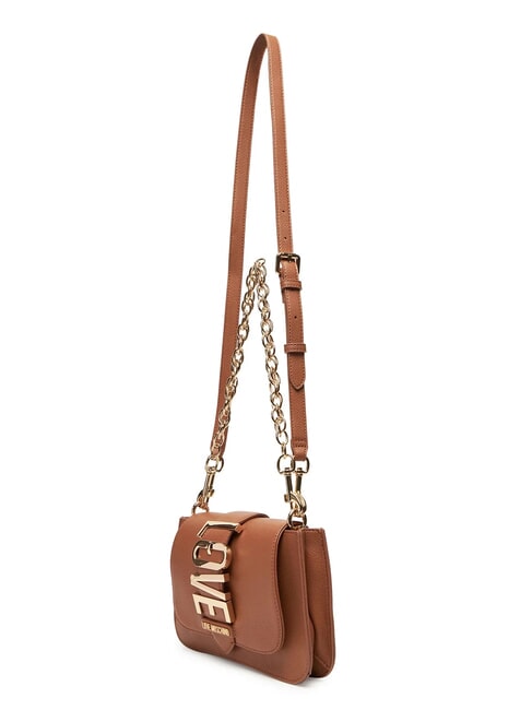 LOVEBUG Bolso de hombro, con correa para el hombro camello - Bolsos Mujer