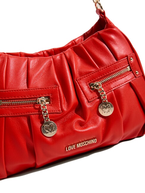 BAGGY Bolso bandolera con bolsillos ROJO - Bolsos Mujer