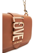 LOVE MOSCHINO LOVEBUG Mini bolso de hombro camello - Bolsos Mujer - 3
