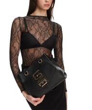 LOVE MOSCHINO LOVEBUG Bolso bandolera de compras con bolsillo negro - Bolsos Mujer - 5