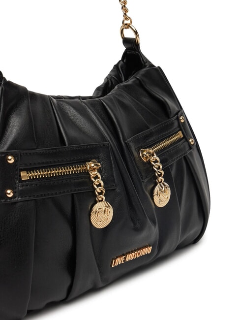 BAGGY Bolso bandolera con bolsillos negro - Bolsos Mujer