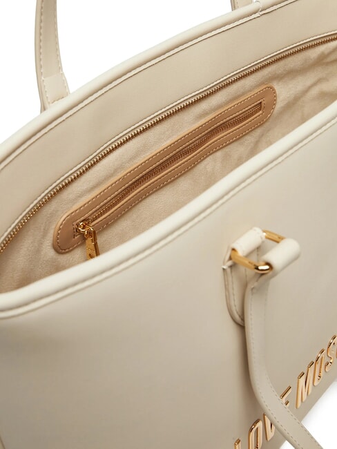 BOLD LOVE Bolso shopping al hombro Marfil - Bolsos Mujer