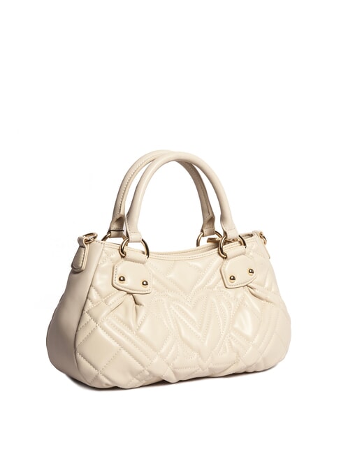 QUILTED Bolso con correa para el hombro Marfil - Bolsos Mujer