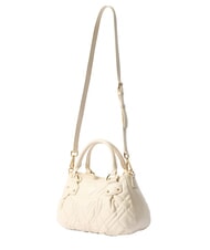 LOVE MOSCHINO QUILTED Bolso con correa para el hombro Marfil - Bolsos Mujer - 3
