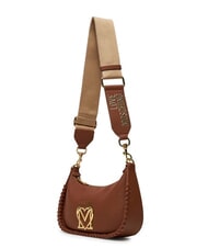 LOVE MOSCHINO BRAIDED Bolso de hombro camello - Bolsos Mujer - 2