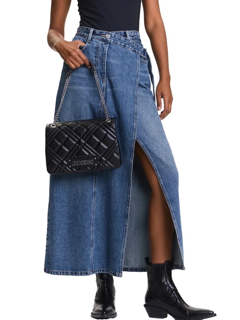 QUILTED Bolso de hombro con cadena po00bx - Bolsos Mujer