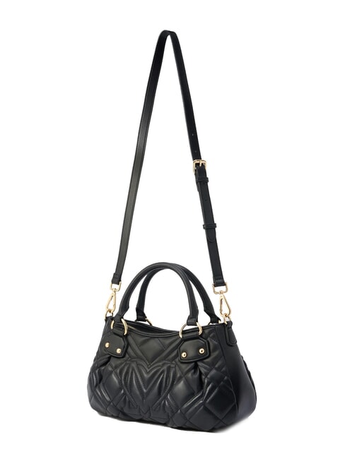 QUILTED Bolso con correa para el hombro negro - Bolsos Mujer
