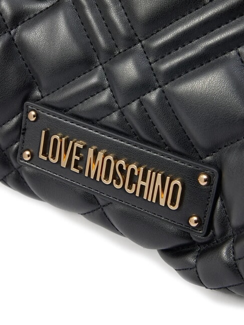 QUILTED Bolso con correa para el hombro negro - Bolsos Mujer