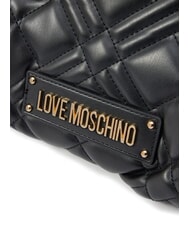 LOVE MOSCHINO QUILTED Bolso con correa para el hombro negro - Bolsos Mujer - 3