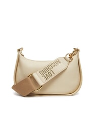 LOVE MOSCHINO BRAIDED Bolso de hombro Marfil - Bolsos Mujer - 3
