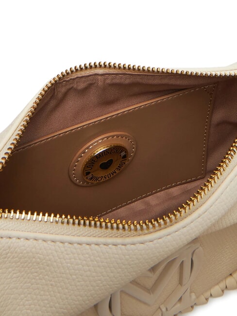 BRAIDED Bolso de hombro Marfil - Bolsos Mujer