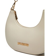 LOVE MOSCHINO JEWEL Bolso de hombro Marfil - Bolsos Mujer - 3