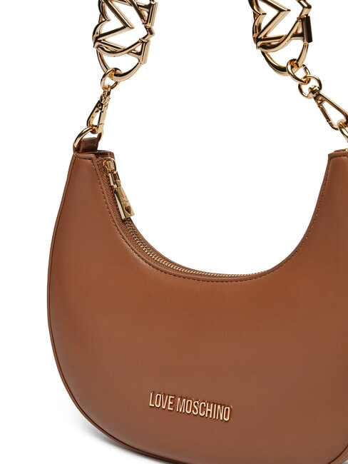 JEWEL Bolso de hombro camello - Bolsos Mujer