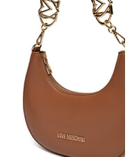LOVE MOSCHINO JEWEL Bolso de hombro camello - Bolsos Mujer - 3