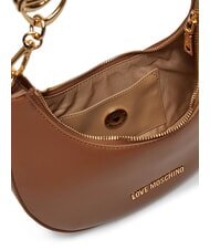 LOVE MOSCHINO JEWEL Bolso de hombro camello - Bolsos Mujer - 4
