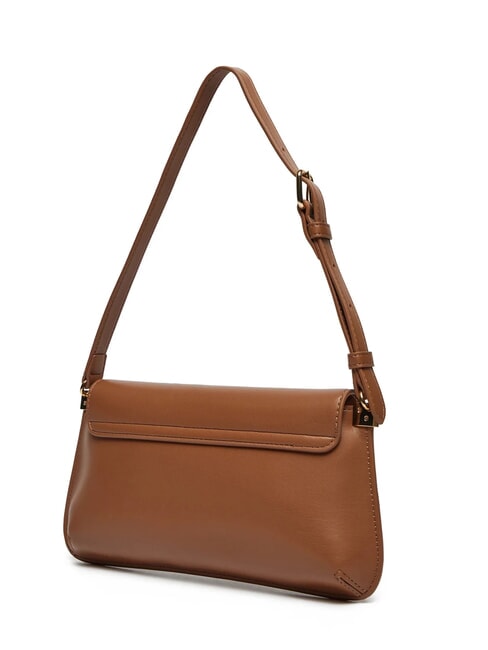 LOGO LETTERING Bolso de hombro camello - Bolsos Mujer