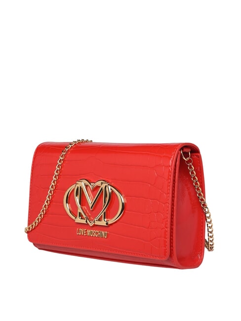 CROCO Bolso de hombro rojo - Bolsos Mujer