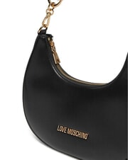 LOVE MOSCHINO JEWEL Bolso de hombro negro - Bolsos Mujer - 3