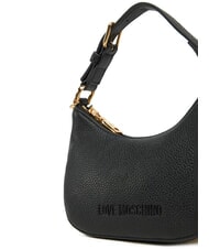 LOVE MOSCHINO GIANT Mini bolso con correa para el hombro negro - Bolsos Mujer - 3